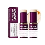 Calcium Volume Multi Balm,Cemenrete Calcium Multi Balm,Korean Skincare Under Eye Brightener,Kollagen Stick,Mild & Nicht Fettig,Straffere Haut,Reduziert Fältchen für Augen,Hals,Gesicht,2 Pcs