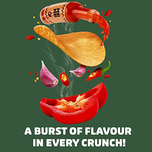 Image of Pringles South African Style Peri Peri Potato Chips | Crispy Snack | 102 g