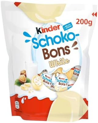 Kinder Schoko-Bons White 200 Grams - Pack of 1