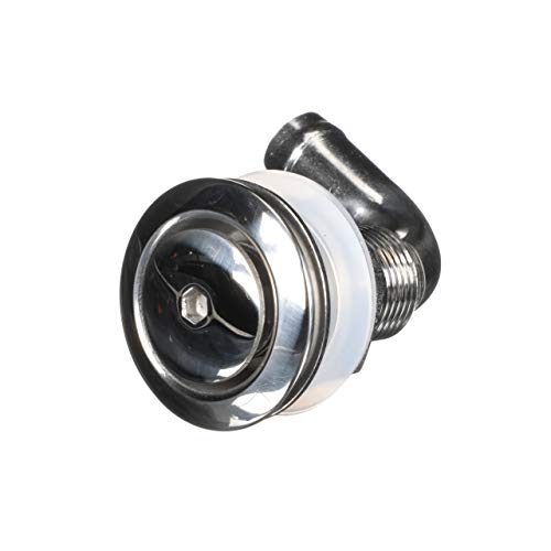 Attwood Enhanced 316 Stainless Steel Alloy Flush-Mount Fuel Vent, 3 1/4-Inch #TOP3