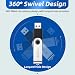 USB Stick 512GB 360° Tragbar USB Speicherstick für Desktop, Laptop