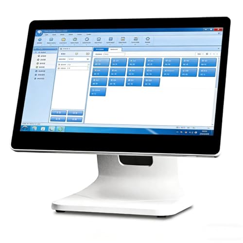 15.6" HD Touch Screen POS Cash Register 13.3" HD Customer