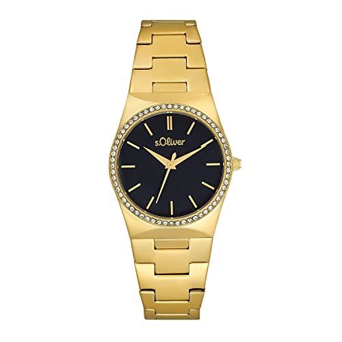 Montre pour femme s.Oliver montre analogique quartz acier inoxydable étanche