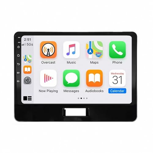 Radio Coche Carplay Inalámbrico con Pantalla Incell Touchscreen y Bluetooth EQ