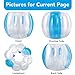 Theefun Bumper Balls, 2 Pack 36inch Inflatable Sumo Ball Bopper Toys for Kids 50-100lb, Physical Outdoor Active Play, Giant Human Hamster Knocker Body Zorb Ball, Body Bubble Soccer Ball