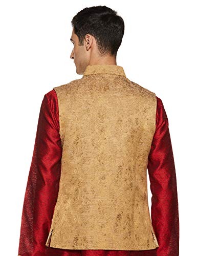 Image of Ethnix by Raymond Men's Poly Viscose Waist Coat (RTUA00260-O5 