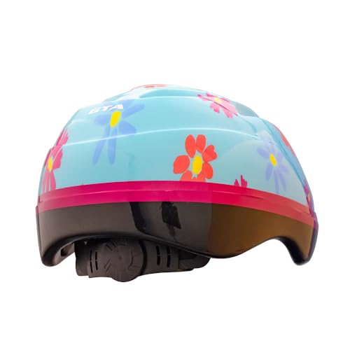 Capacete Infantil Bike Mtb Patins Skate Criança Regulagem (Azul Celeste)