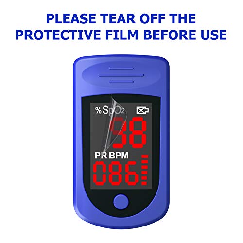 Finger Pulse Oximeter - Nicwell Accurate Oximeter Blood Oxygen Saturation Monitor for SpO2 Levels and Pulse Rate, Heart Rate Monitor with Lanyard - Thumbnail 6