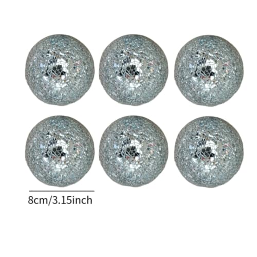 Bolas decorativas para jarrones grandes salones modernos y repisas de chimeneas de vidrio 8cm 4