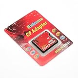 Sonilco CF Compact Flash Memory Card Reader Adapter Type I Compatible with Micro SD Card (TF to CF)