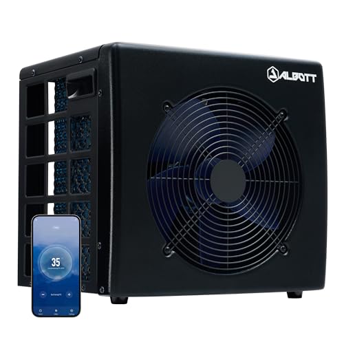 Albott 16,000 BTU Pool Heat Pump for Above/Inground Pools