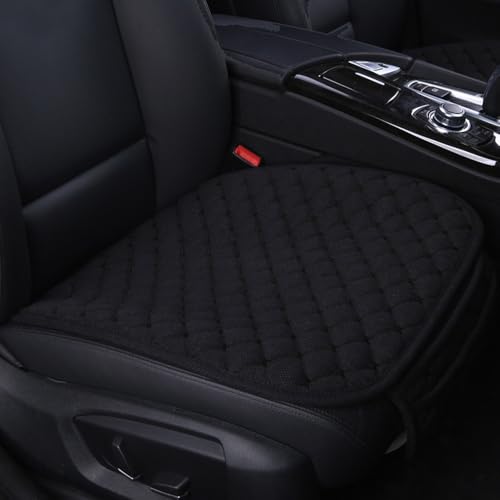 WMJFG Car Seat Cushion for Mazda CX-50 2024 Relieve Hip Pressure Seat Pad Drivers seat Cushion Anti-Slip Breathable Seat Support Pad with Pocket,Black