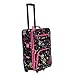 Rockland Fashion Softside Upright Luggage Set,Expandable, Wheel, Telescopic Handle, Peace, 2-Piece (14/19)