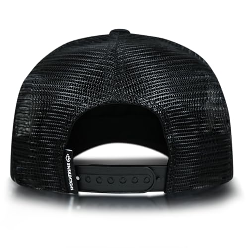 Image of Wolverine Trucker Hat | Mesh Back | Snapback | Adjustable | Rugged | Durable | Workwear