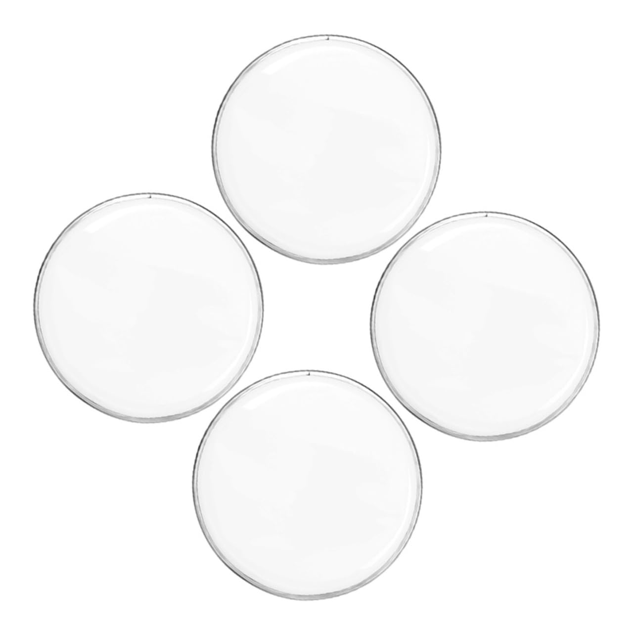 Toddmomy 8 Inch Double Layer Drum Skin Set 2 Pack for Jazz Drum Replacement Skin and