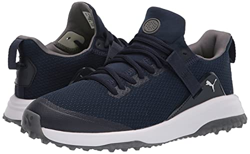 Puma Men's Fusion Evo Golf Shoe, Navy Blazer-Quiet Shade, 10.5 #TOP6