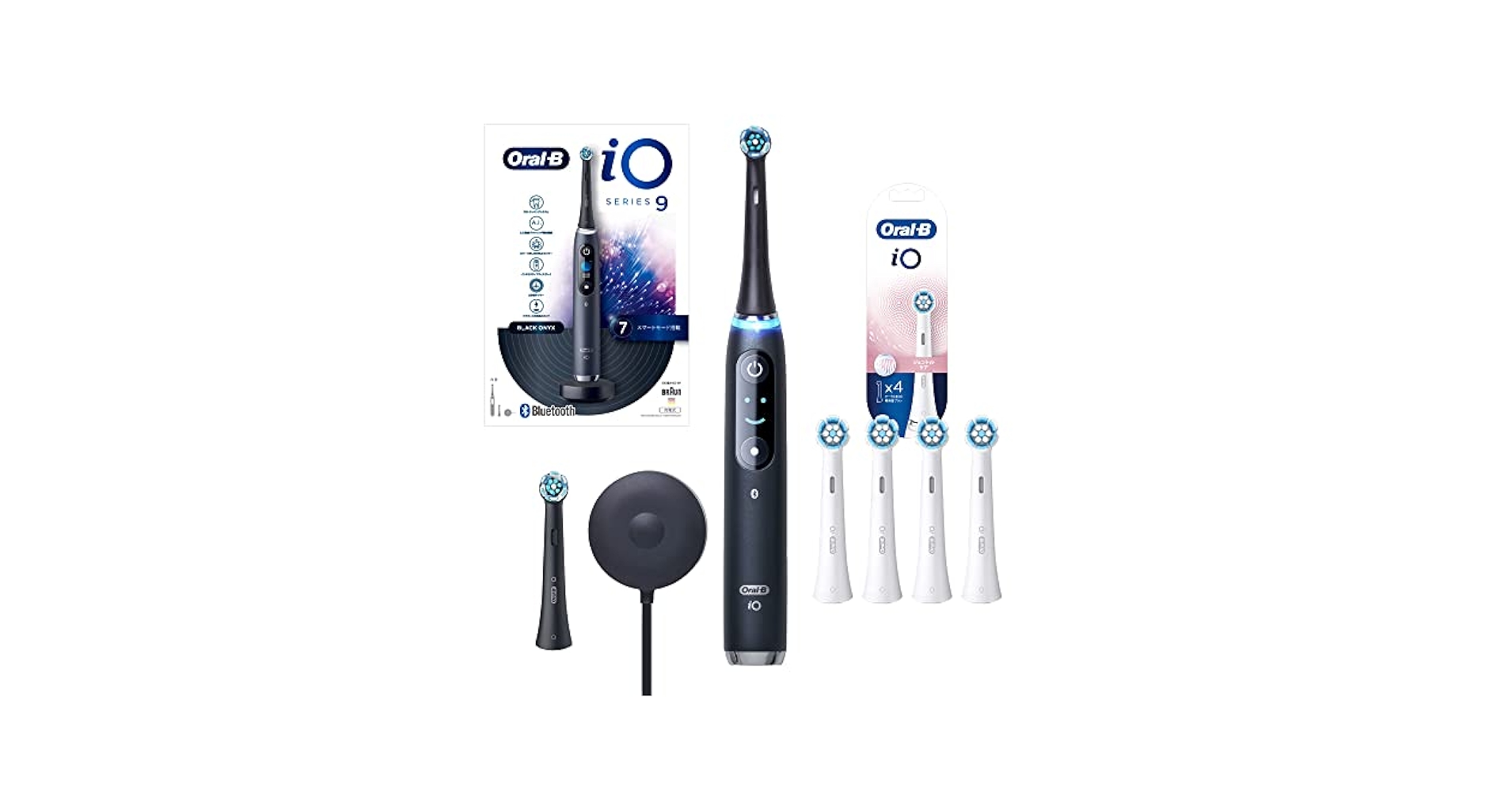 ブラウン 電動歯ブラシ オーラルB iO9 iOM92B20BKブラックオニキス Amazon.co.jp: 【公式店】ブラウン オーラルB iO9 ブラック