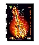 LQIESDD Amblitz Spiral Notebook - A4-300 Page - Unruled