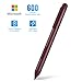 Produktbild MoKo Kompatibel mit Microsoft Surface Go Stylus Stift Pen, Digital Aktiv Stylus mit 1024 Druckempfindlichkeitsstufen für Microsoft Surface Go - Rot