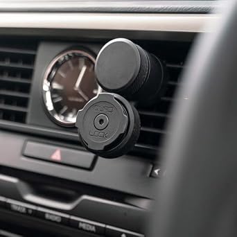 Quad Lock Vent Car Phone Holder Kit with Universal MAG Adapter for Smartphones
