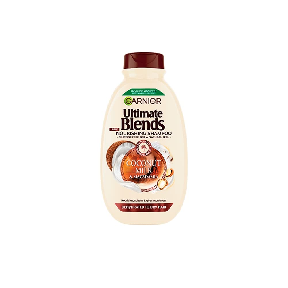 Garnier Ultimate Blends Shampoo Coconut Milk, 400ml