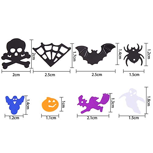 Diyasy 3000 Pcs Halloween Confetti Glitter,Confetti Sprinkles Bats Spider Pumpkin Table Scatter For Halloween Table Decorations #TOP2