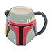 Vandor Star Wars Boba Fett 20 Ounce Ceramic Sculpted Mug (99301)
