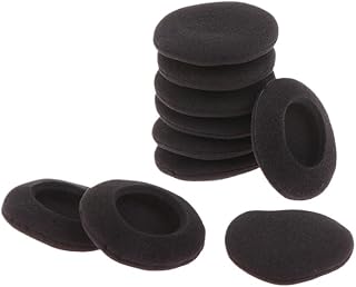 Soft Foam Headphone Ear Pads Replacement Sponge Ear Cushion Cover, 2‑Size Optional Earphone Foam Covers