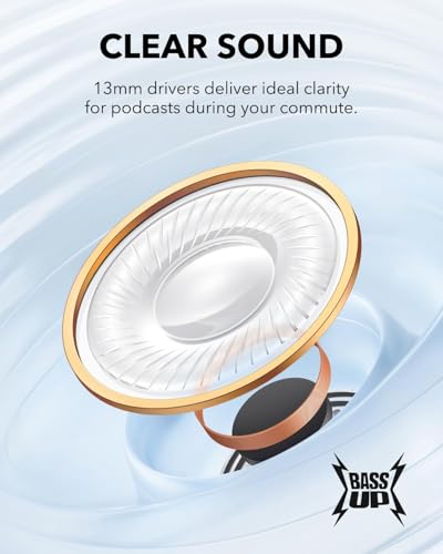 Image of soundcore K20i by Anker, Semi-in-Ear Earbuds, Bluetooth Wireless, 36H Playtime, Fast Charge, Clear Sound, Comfortable Fit, ENC 2-Mic Clear Calls, Custom EQ, IPX5, Bluetooth 5.3, App Control