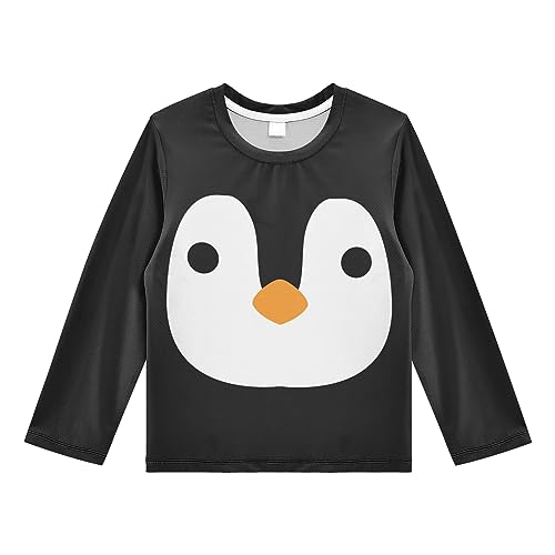 Image of CaTaKu Boys Swim Shirt Toddler Rash Guard Long Sleeve Swimsuit for Boys Girls UPF 50+ 3-12T