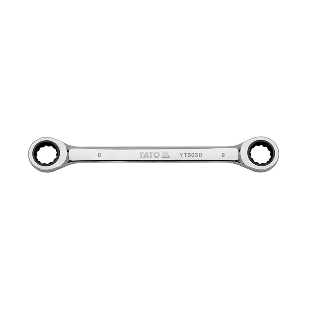 YT-5033 Double Ratchet Wrench 14X15mm |Power tools|hand Tools|Industrial Tools|Spanner Adjustable|Spanner Wrench, Multicolor