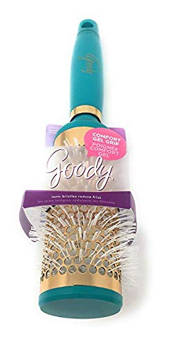 Goody Gelous Grip Round Heads Down Brush, MonofilaMent Hot (Pack of 3)