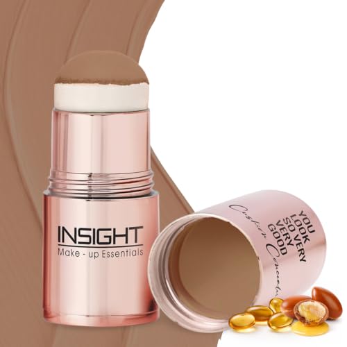 Image of INSIGHT Cushion Concealer for Natural Flawless Finish | Vitamin E Infused | Featherlight, Buildable Coverage | Multipurpose & Travel-Friendly | Shade: Toasted Coconut, 3g
