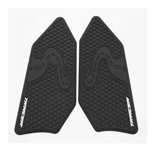 Autocollants latéraux de réservoir en caoutchouc pour protection de moto 9GT 2025