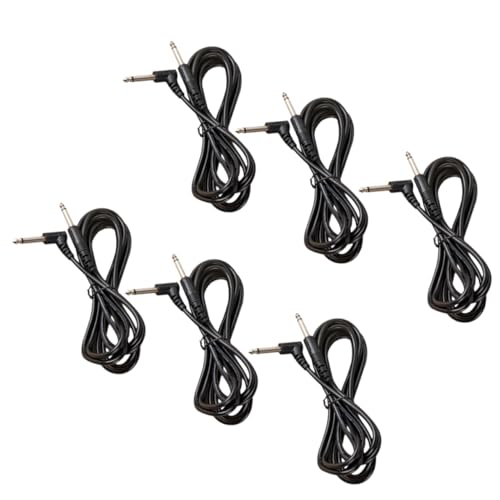 Câble Patch pour Guitare Électrique Coudé ifundom Haute Fidélité 10 Pièces