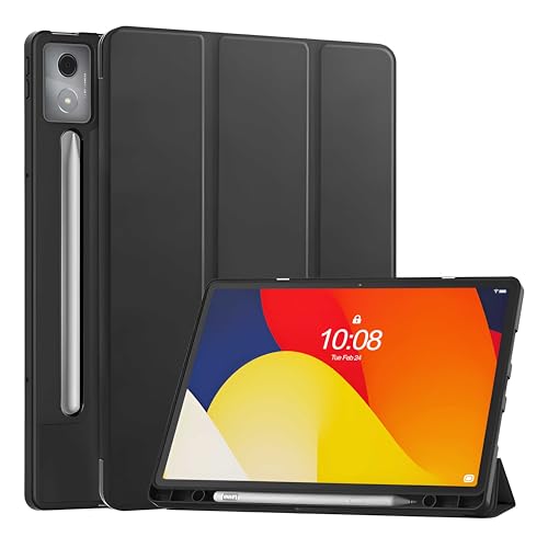 Image of ProElite Cover for Moto Pad 60 Pro 12.7 inch 2025 case Cover, Soft Flexible Flip Case Cover for Moto Pad 60 Pro 12.7 inch 2025 [Recoil Series] - Black