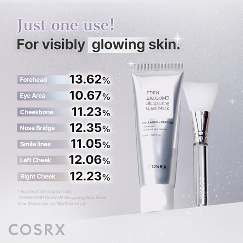 COSRX PDRN Exosome Overnight Face Mask, Korean Glass Skin Glow, 1.69 fl oz - image 8