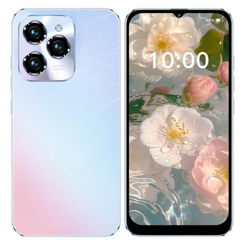 Image of HOT 40 Pro Unlocked Phone, Mobile Phones, 5G Cell Phone 4GB+128GB Smartphone Android 13.0, 6.8 Inch FHD+ Display 120Hz 64MP Camera, 6800mAh Battery (Blue)