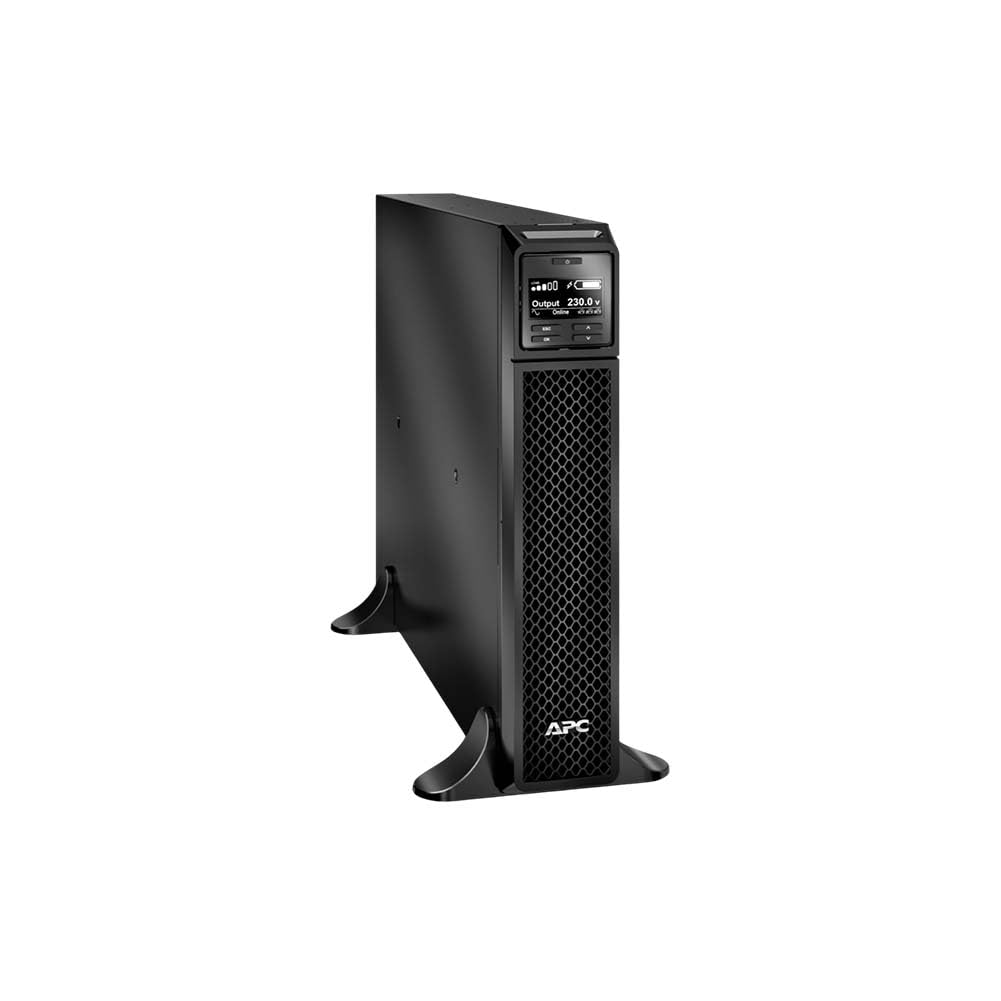 APC Smart-UPS SRT - SRT3000XLI - Unterbrechungsfreie Stromversorgung (USV) 3000VA - (8) IEC C13, (2) IEC C19, Multifunktionelle LCD-Status- und Steuerkonsole