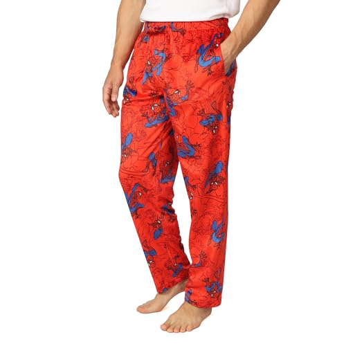 Marvel mens Pajama Pants, Lounge Bottoms With Drawstring, Ultra-soft & Comfortable2