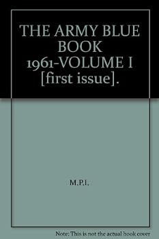 Hardcover THE ARMY BLUE BOOK 1961-VOLUME I [first issue]. Book