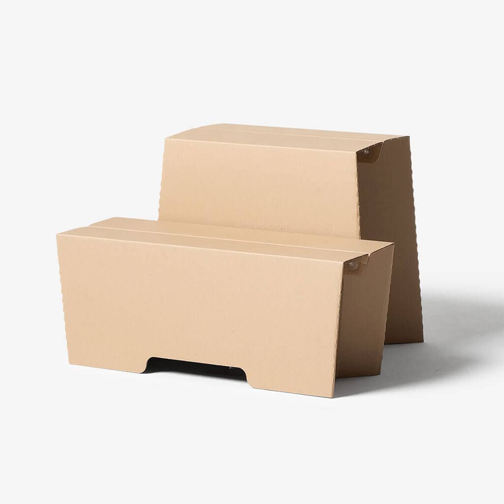 ROOM IN A BOX Schreibtisch-Aufsatz Monkey Desk Medium/Natur: Faltbarer Schreibtisch-Aufsatz für ergonomisches Arbeiten im Stehen, praktischer Ständer für Laptop und Monitor