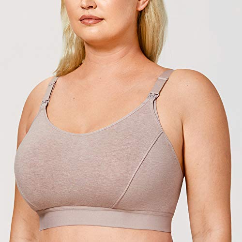 Image of Gratlin Cotton Nursing Bra for Breastfeeding | Sports maternity bralettes, Plus size, No underwire, Support, For women