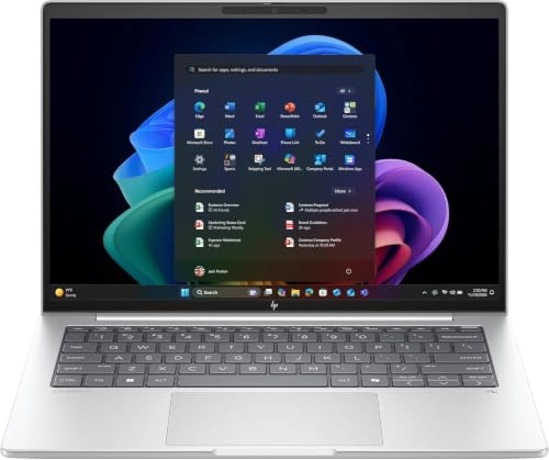 Image of 2026 HP EliteBook 8 G1a Business AI Laptop (14 inch FHD+ Touchscreen, 16GB DDR5, 512GB SSD, AMD Ryzen AI 5 340 (>Intel Ultra 7 155U)) Copilot+ PC, 2x Thunderbolt 4, Backlit, Win 11 Pro, (Next Gen 845 G11)