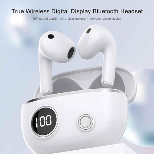 Image of 3 idea Imagine Create Print Tessco I-BUDS-411 Wireless Earbuds - White