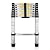 (8.5Ft/2.6M) Telescoping Ladders?EN131Standards Multi-Purpose Folding Aluminum Extension Ladder