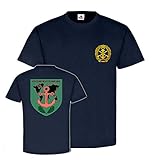marinesicherungsdienst 76 Design/Druck aus Deutschland Copytec Küsteneinsatzkompanie KEK Marine BW Marinesicherung Wappen Abzeichen #25511, Größe:M, Farbe:Dunkelblau