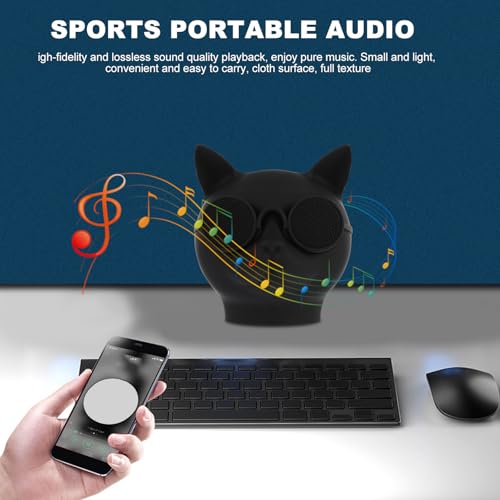 Enceinte portable chat légère pour connecter smartphone sans fil