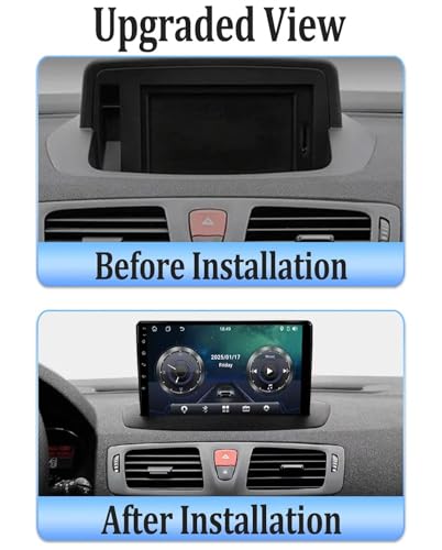 Pantalla Carplay para solucionar cables rotos en el Renault Megane 3 con Bluetooth 2