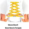 3 Pair Tieless Elastic Shoe Laces,No Tie Shoelaces One Size Fits All Adult Kids Strong Lock Shoestrings